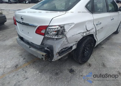 2013 Nissan Sentra Sv z USA, uszkodzony, nr VIN 3N1AB7AP8DL773846